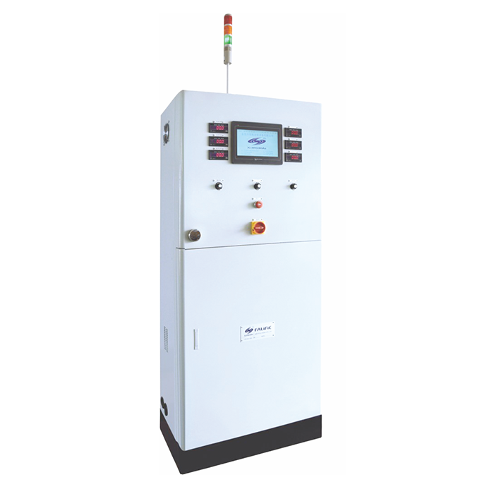 Electrostatic rotary-cup light curtain application