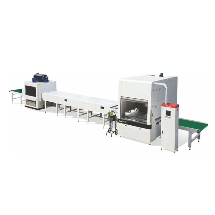 Plane plate-type automatic reciprocate spraying machine