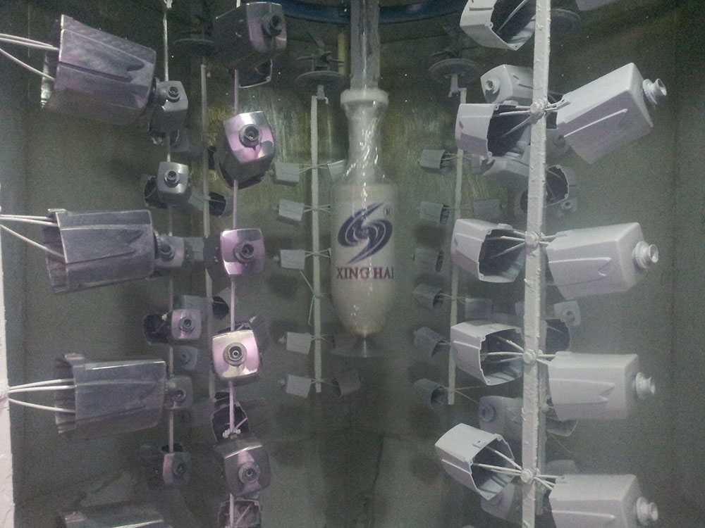 Camera DISK electrostatic automatic spraying