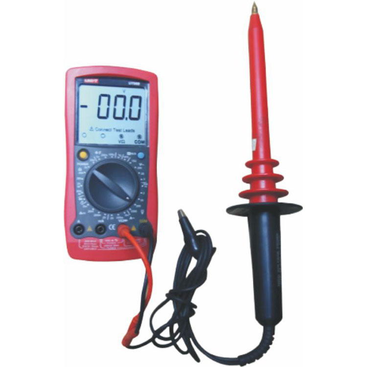 High voltage static test rod