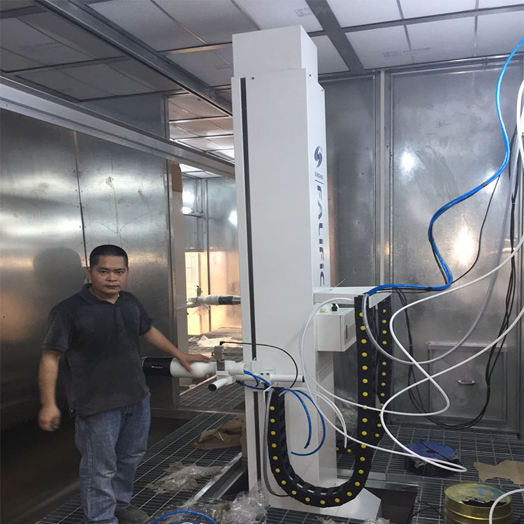 Rotating cup installation site