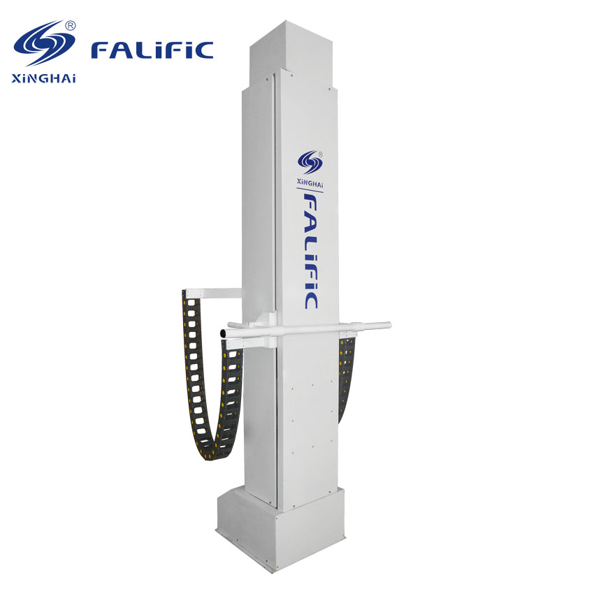 Automatic gun variable stroke-side spray machine